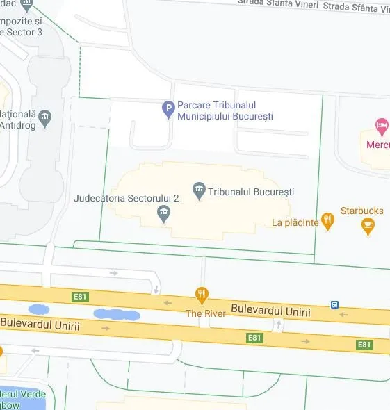 Map to Mitrea & Partners